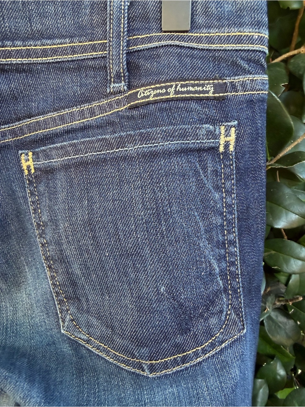 Citizens Of Humanity Indigo Straight-Leg Jeans